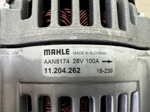 Генератор MAHLE AAN8174 для КАМАЗ, НЕФАЗ с двигателем КАМАЗ ЕВРО-2/ Словения AAN8174 